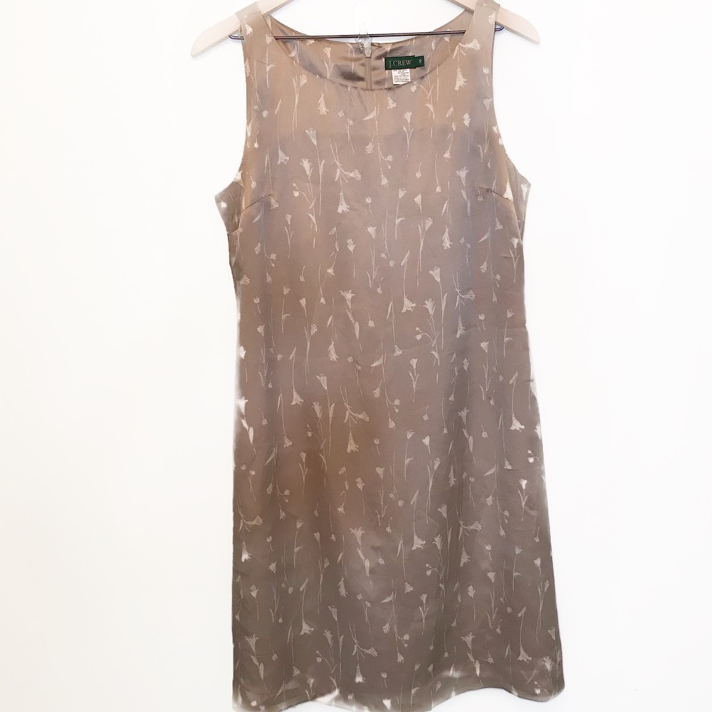 J crew silk blend dress - Picture 1 of 5